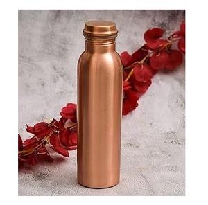 Bouteilles en cuivre de qualité supérieure avec des motifs indiens, type de pressage pour une utilisation en fête - Prix d'usine en Inde - Product Image 6