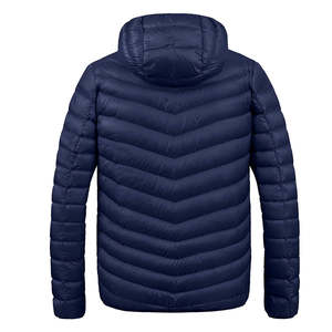 Veste matelassée pour homme de qualité supérieure, légère et pliable, avec isolation thermique, tissu résistant à l'eau, personnalisable - Product Image 2