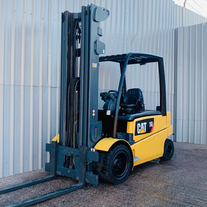 AFFORDABLE CAT EP50 <b>USED</b> 4 WHEEL ELECTRIC FORKLIFT - Product Image 6
