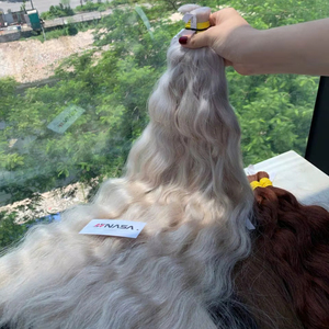 ผมต่อจากเวียดนามเนื้อนุ่มนุ่มยาว10ถึง32นิ้วเป็นทางเลือกที่ดีที่สุดสำหรับผู้ขายผม - Product Image 1