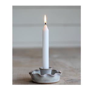Bougeoir en céramique fait à la main pour table à manger salon chambre fête de mariage décoration de la maison rustique moderne style vintage - Product Image 4
