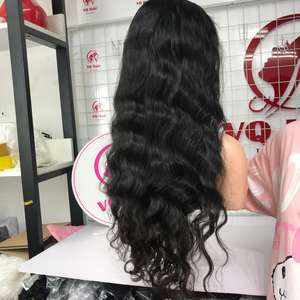 Extensions de Cheveux Humains Vendeurs Perruques Vague Naturelle Lace Front Perruque 13x6 Wavy Frontal Perruques Cheveux Humains Lace Front Pour Les Femmes Noires - Product Image 5