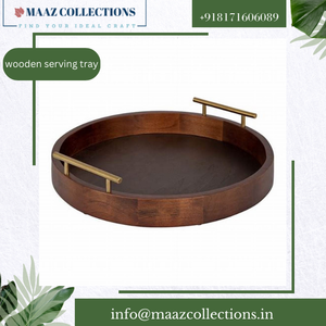 Plateau de fruits en bois écologique de qualité supérieure technique personnalisée poufs café tables d'appoint service alimentaire bols à salade-vente en gros Inde - Product Image 5