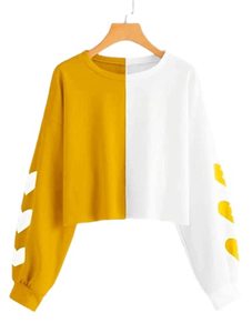 Vente en gros de sweatshirts à capuche à manches longues personnalisés de la meilleure qualité pull femmes crop top sweats à capuche 2026 - Product Image 5