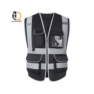 Chaleco de Seguridad de Alta Visibilidad con Logotipo Personalizado, Chaleco de Trabajo de Construcción, Chaqueta de Seguridad de Alta Visibilidad - Product Image 2