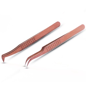 แหนบต่อขนตาแบบปรับแรงต้านได้ ป้องกันการบาดเจ็บที่มือ ให้การควบคุมที่ดีขึ้น พร้อมกล่องแม่เหล็ก - Product Image 4