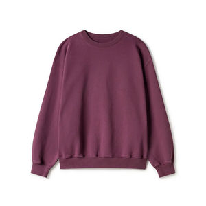 Sudaderas de Invierno de Felpa Gruesa con Cuello Redondo Unisex 100% Algodón, Impresión Puff, Mejores Precios al por Mayor OEM Personalizados - Product Image 5