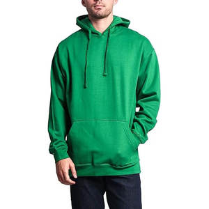 Sweat à capuche polaire poids parfait unisexe sweats à capuche de poche kangourou homme sweat à capuche polaire de qualité lourde pull sweats à capuche unis - Product Image 3