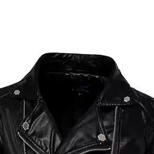 Chaqueta impermeable a prueba de viento de cuero genuino Premium para hombre al mejor precio Teñido liso para invierno en todos los tamaños Venta en línea disponible - Product Image 3