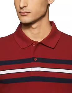 Personnaliser la saison d'été à manches courtes pour hommes Top Polo pour hommes Chemise en polyester et coton T-shirts Polo pour hommes unis avec logo - Product Image 2