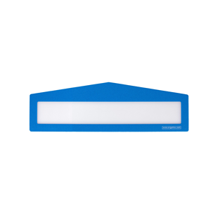 LongLife Transparente - Marcaje de Suelo Ventana de Suelo - Flecha, autoadhesiva, Azul Claro, 10 uds. / Paquete.- LG-KL-FLECHA-S - Product Image 1