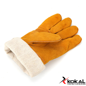 Guantes DE TRABAJO DE figura completa de piel de vaca Guantes de seguridad de espuma ST multifuncionales de alta calidad - Product Image 6