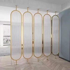 Tùy chỉnh khách sạn thép không gỉ phân vùng, biệt thự phòng khách lối vào màn hình, kim loại đục lỗ tấm nhôm - Product Image 3