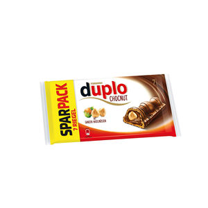 8x130กรัม Fer rero Duplo chocnut ช็อกโกแลตครีมเฮเซลนัทเวเฟอร์แท่งแพ็ค (นำเข้า) - Product Image 5