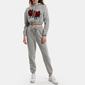 Conjunto de Top corto de algodón 100% de gimnasio para mujer, ropa deportiva de entrenamiento de Yoga de Color sólido, Top corto Sexy para entrenamiento de invierno, venta al por mayor para niñas - Product Image 4