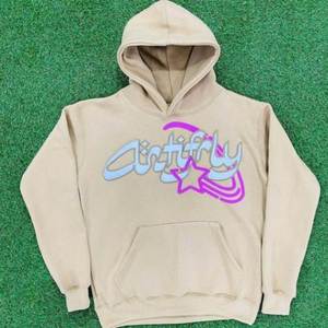 เสื้อสเวตเตอร์ผ้าคอตตอนแบบสวมศีรษะของผู้ชายโอเวอร์ไซส์งานตามสั่งลาย3D ฤดูหนาว2024 - Product Image 1