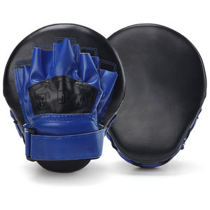 นวมฝึกต่อยมวยหนังวัวแท้ yblack Winning Focus mitts นวมฝึกชกมวยนุ่มทำจากหนังวัวแท้ดีไซน์ใหม่ - Product Image 2