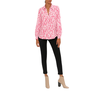 Camisa de fabricante de Vietnam para mujer, OEM, ODM, ropa de moda lavable de ajuste personalizado sostenible, aspecto elegante, envío rápido - Product Image 4