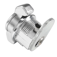 Serrure pour machines à grue et à pinces avec poignée, durable, entraxe 11 mm, 2 clés, alliage de zinc ABA