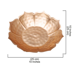 King International Cuivre Acier Indien Bol De Service Cuivre Acier Inoxydable Martelé Karahi Plats Indiens Servir - Product Image 3