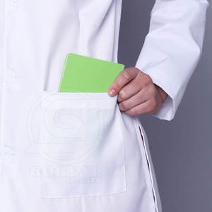 Blouse de laboratoire en gros, faible MOQ, sur mesure, vêtements médicaux, blouse de laboratoire à prix avantageux, couleur blanche - Product Image 5