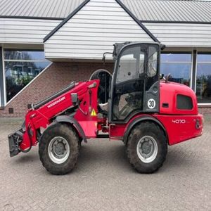 รถตักล้อยางแบบมีข้อต่อ Telescopic Weidermann 4070 CX100 พร้อมเครื่องยนต์และปั๊มแรงบิดสูงสำหรับขาย - Product Image 6
