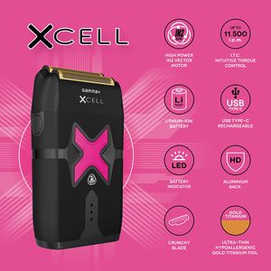 Afeitadora Eléctrica 3 en 1 para Hombre, Larga Duración de Batería, Carga USB, Motor Potente, Cuerpo Metálico, Inalámbrica, Lavable para Barba y Cabello - Product Image 1