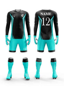 ชุดฟุตบอลระเหิดแบบกำหนดเองคุณสมบัติแห้งเร็วน้ำหนักเบากำหนดชื่อได้เอง - Product Image 5