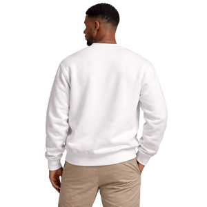 Felpa Girocollo Kappa Alpha Psi con Ricamo in Ciniglia Bianca Stile Old English, Fraternità Greca Nupe 1911, Top in Pile Premium - Product Image 2