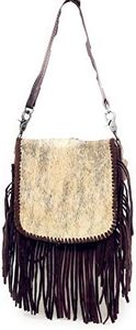 Bolso de hombro con flecos de cuero de vaca hecho a mano, bolso cruzado Vintage bohemio, bolso de hombro hecho a mano de estilo occidental en 2025 - Product Image 5