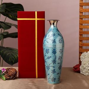 Elegant Metal Flower <b>Vase</b> a Sculptural Masterpiece Blending Modern Design with Timeless Beauty to Enhance Any Space - Product Image 3