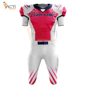 Uniformes de fútbol americano para hombre de tela, uniforme de fútbol americano hecho a medida de alta calidad - Product Image 1