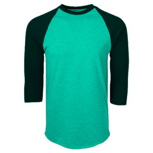 Contraste Couleur Coton Viscose Raglan Extra Long Multi Couleur Oem Tailles En Gros Pas Cher Style Décontracté Unisexe T-shirt,. - Product Image 4