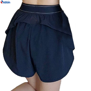 Pantalones Cortos Deportivos para Correr al Aire Libre, Calidad Premium, Color Sólido, Cintura Media Deportiva, Cintura Elástica, Poliéster Transpirable, Forro Polar - Product Image 3