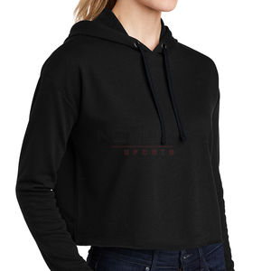 Jersey personalizado para mujer, sudaderas con capucha de manga larga, ropa informal duradera con capucha para la moda de invierno, bajo MOQ, diseño personalizado - Product Image 4