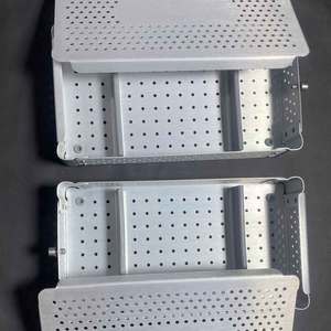 Caja de Esterilización Manual de Acero Inoxidable para Instrumentos Quirúrgicos Alemanes de Alta Calidad para Laparoscopio e Instrumentos - Product Image 2