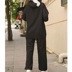 Ropa Deportiva Musulmana Ecológica Personalizada de Talla Grande, Chándal Islámico para Mujer, Ropa Deportiva Modest para Gimnasio, Chándal Modest para Mujer - Product Image 3