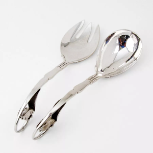 Tenedor de ensalada de desierto de acero inoxidable de buena calidad Cucharas de acero inoxidable con mango fantástico Diseño increíble - Product Image 6