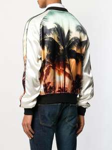 Chaqueta Bomber de Invierno para Hombre, de Alta Calidad, Personalizada, de Moda, de Lujo, de Lona, con Cuello Alto, Transpirable y Cortavientos - Product Image 3