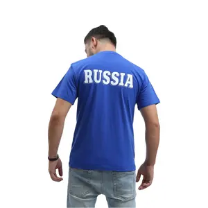 Men's Custom Brand 100% Cotton T-shirt Solid Design Casual O-Neck Style Blank Jersey Fabric