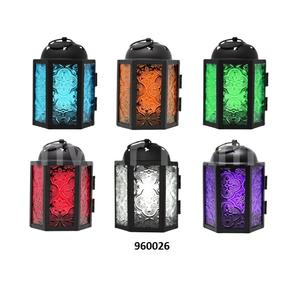 Square Base Dome Top Stainless Steel Tealight <b>Lantern</b> for Home Decoration - Product Image 5