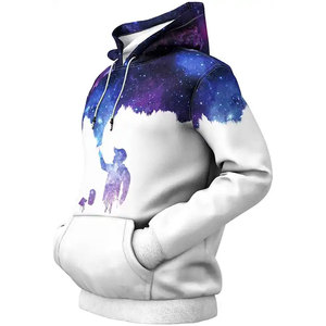 2024 unisexe haute qualité XS hiver sweats à capuche Logo personnalisé brodé solide poids lourd ODM impression coton/bambou hommes sweats - Product Image 2