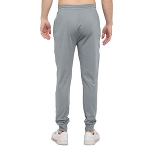 Vente en gros Pantalon large droit décontracté pour homme 100% coton Pantalon de survêtement cargo pour homme avec fermeture à cordon taille moyenne - Product Image 5