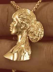 จี้เพชรตัวอักษรสำหรับตกแต่งห้องแล็บทำจากวัสดุทอง10K/14K สไตล์ฮิปฮอป - Product Image 3