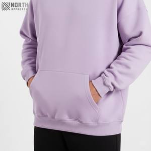 Nouveau 2025 sweat à capuche surdimensionné hommes 100% coton Logo personnalisé lourd polaire sweat à capuche surdimensionné pour hommes lavage à l'acide sweat à capuche réversible - Product Image 5