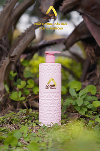 NBT Plástico Ecológico HDPE 800ml Champú y acondicionador Botellas exprimibles con tapa de bomba Diseño único de lujo al por mayor - Product Image 6