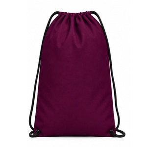 Sac à dos à cordon de serrage à motif de crâne rose, sac de sport imprimé en polyester et coton, sac de sport unisexe léger et de grande capacité - Product Image 3