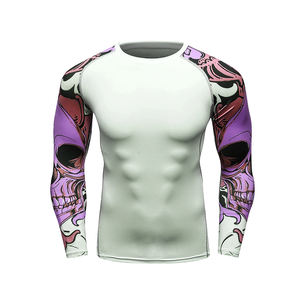 versatile bold design comfortable rash guard <b>for</b> <b>men</b> surfing <b>swimming</b> gym wear fitness activewear sports stylish durable - Product Image 4