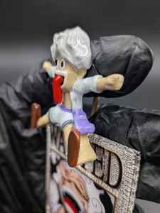 Pendentif Anime Wanted Poster personnalisé avec nom inspiré de One Piece, Moissanite Hip Hop en argent 925, bijoux fins, pendentifs et breloques - Product Image 4