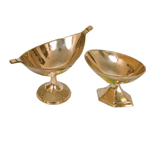 Bol à crème glacée en cuivre classique ustensiles de cuisine et bol de restaurants bol et Offre Spéciale à crème glacée en acier inoxydable à double paroi - Product Image 2